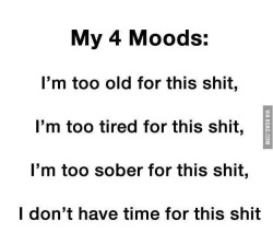 talesfromacashier:  My moods at work