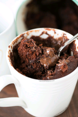 verticalfood:  The Moistest Chocolate Mug Cake 