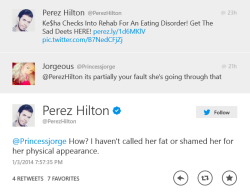 jungwildeandfree:  parrior:  How dare you Perez Hilton. How dare