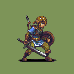 pixeloutput:Link - Breath of the Wild by T-Free  