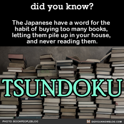 did-you-kno:  The Japanese have a word for the  habit of buying