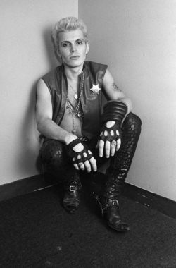  Michael Grecco     Billy Idol, Boston, MA. 1982  
