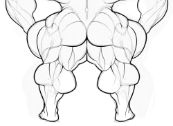ripped-saurian:  [yells] HYPERMUSCLE BUTTS AND THIGHS 
