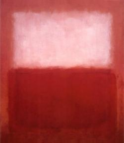 dailyrothko: Mark Rothko, Untitled (White over Red), 1957 
