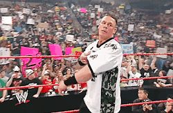 hotwrestlingmen:    John Cena & Lita SegmentWWE Raw (January