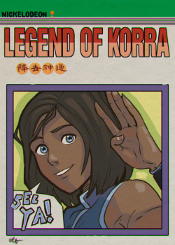 crappysketches:  Bye, Korra!   ;n;