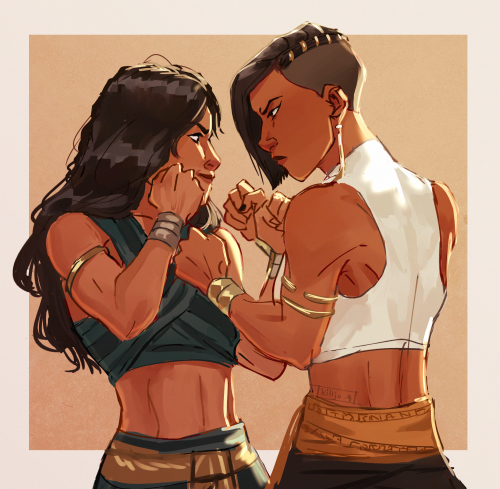 killjo-qartz:Intensely staring each other down is one of their