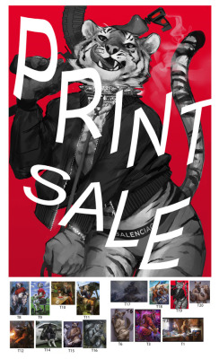 tacklebawks: PRINT SALE IS LIVE!  This is the only way I’m