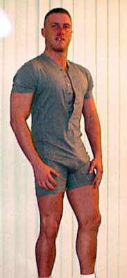 344.Â  Not quite short shorts but close enough, since the-man-zone