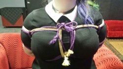 demonicupcake:  We had lots of fun doing this tie ^^. Props to