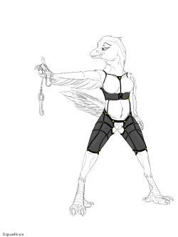 Bird Domme WIP & CONCEPT ART - by Equalicus i love this artist