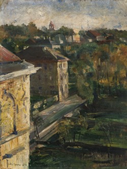 thunderstruck9:Lovis Corinth (German, 1858-1925), View from the