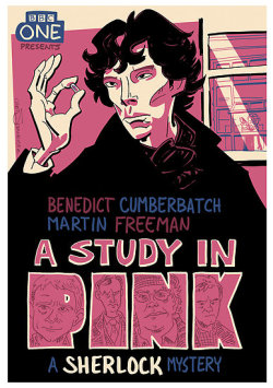 becks28nz:  Vintage Posters - Sherlock by Chris Schweizer  