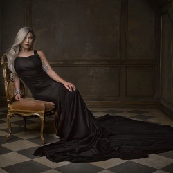 Lady Gaga photographed by Mark Seliger at the Vanity Fair Oscar