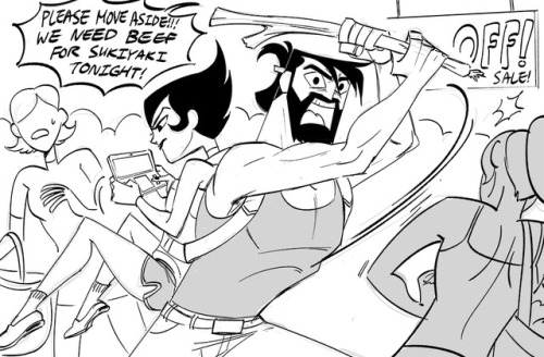 grimphantom2:  c2ndy2c1d:  Watched the new episode today and i’ve been converted to the Jashi father/daughter AU lol Goofy hot dad Jack gives me life haha  Loving Ashi’s reactions XD