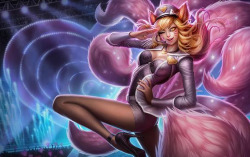 twilightrayne:  weagueofwegends:  [x] Announcing Popstar Ahri!