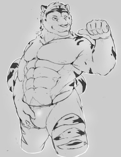 essentialryu:  This Stripper Tiger is Fenomenal XD