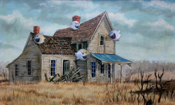 retrogamingblog:  Super Mario Bros Ghost House Painting made