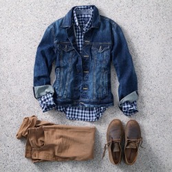 completewealth:  File under: Denim, Gingham, Layers, Corduroys,