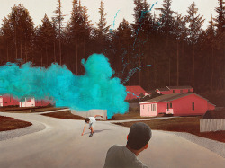 tdylan:  Alex Roulette’s strange and surreal oil paintings. 