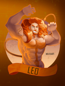 infatuart:  Leo ZodiacSeventh in the zodiac series is Leo!For