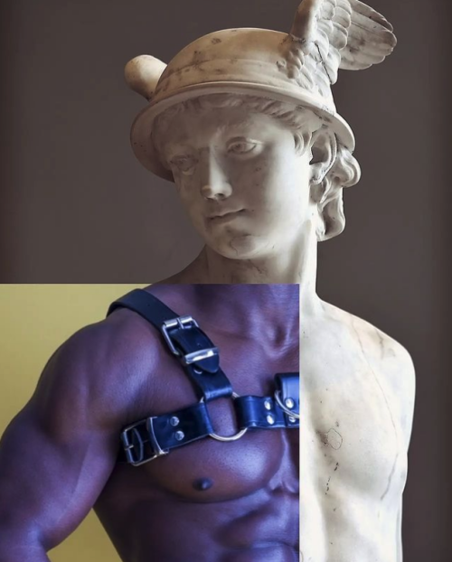 ganymedesrocks:  …Harnessed for journeying with Mercury, as