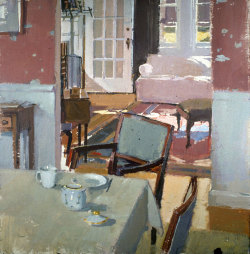 birdsong217:  Mark Karnes  Interior with Sugar Bowl, 2000. Acrylic