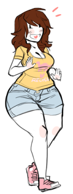 nicoleships:  tiny nervous nicole tribute to all the folks still reblogging that one thing with the shorts and the drawstring 