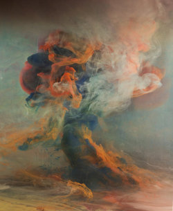 staceythinx:  Kim Keever’s photos of paint dispersing in water 
