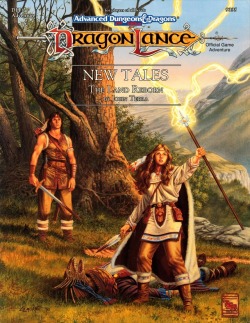 rpgcovers:  AD&D: DLT1 New Tales - The Land Reborn ~ TSR