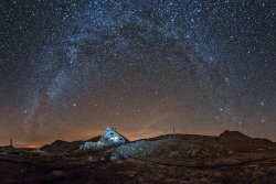 I can see forever (the Milky Way photographed near Tevno Lake,