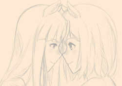 These two are just so cute together. I mean, Suzuka makes 75%