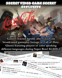 secretvideogamesecret:  The night racists fucked my mom and pwned