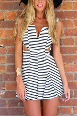 color-head:  See more cool dresses here ♥mini dress / striped