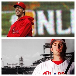 My boys! #phillies #cole #hamels #chase #utley #lovethem cole