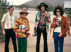 vaticanrust:  The Jimi Hendrix experience in Arizona, 1968.
