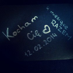 xnikolax:  #Kocham_Cię#love#4_miesiące#razem#dziękuję#za#ten#czas#forever#instalove#zawsze_razem#cudownie