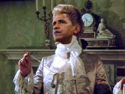 tastefullyoffensive:Baroque Obama (image via malkammarshal)