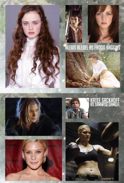 substantialityou:  becks28nz:  Lord of the Rings : Gender Swapped