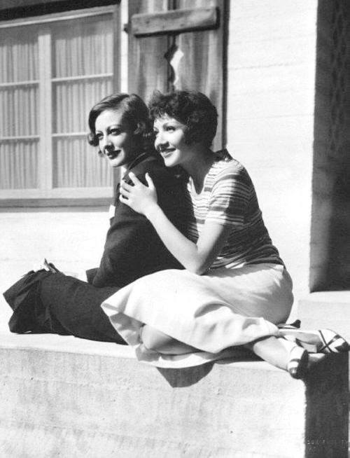 Joan Crawford & Claudette Colbert Nudes & Noises  