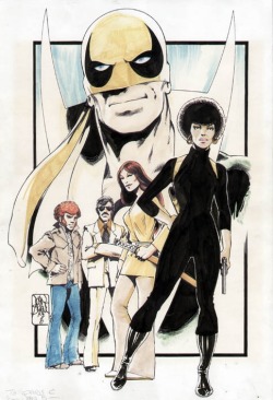 marvel1980s:  1976 - Iron Fist and his supporting cast by John