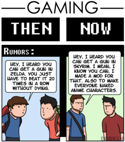 crimsoncrook:  geeksandgaymers:  ieatllamas:  dorkly:  Gaming,