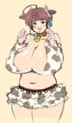 misteroppai:Was in the mood for some idol moo.