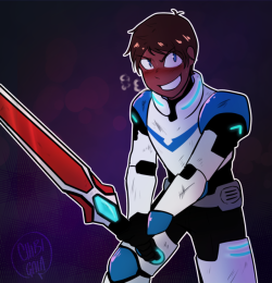 chibigaia-art:  doodled lance because now he has  SORD… can’t