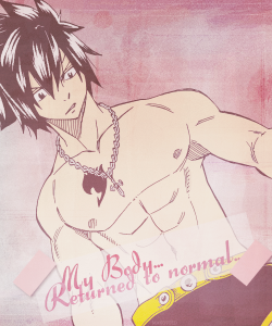 jellols:  Gray Fullbuster // Chapter 349 