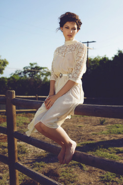 naomichristie:  Sweet Ana SophiaFor ELEGANT Magazine Hair: Esther