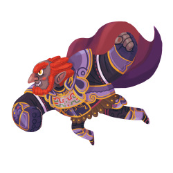 paperbeatsscissors:  GERUDO PRINCE GANONDORF JOINS THE BATTLE