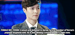 ethereal-baek: so i guess we’ll be seeing Actor Yixing very