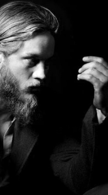 Travis Fimmel black & white photoshoot by Amanda Demme.