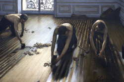 artist-caillebotte:   The Parquet Planers by Gustave Caillebotte